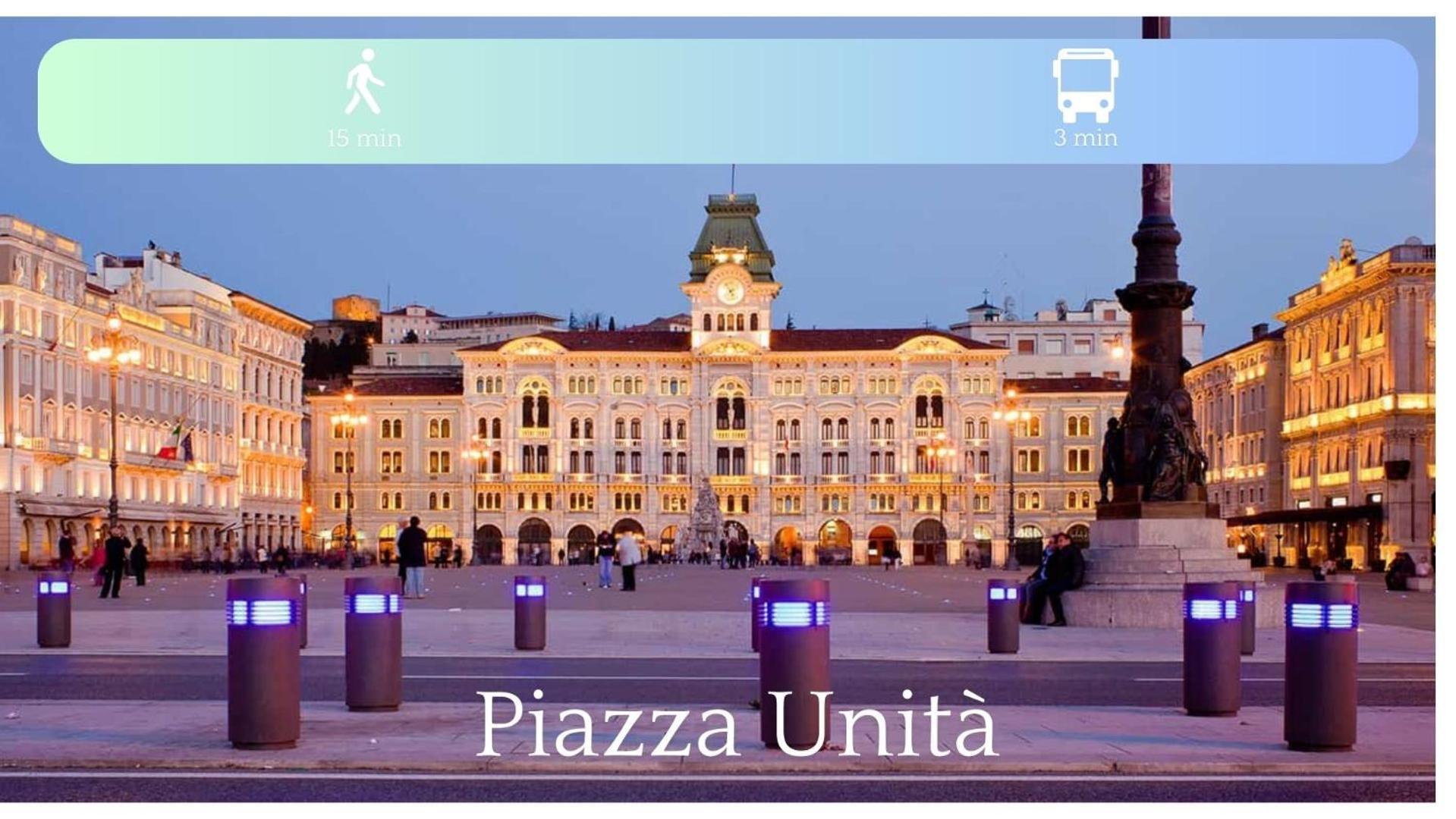 Jr Suite Premium - Terrace - Wi-Fi - Public Parking Τεργέστη Εξωτερικό φωτογραφία